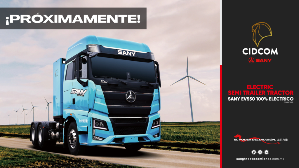 Próximamente Sany EV550